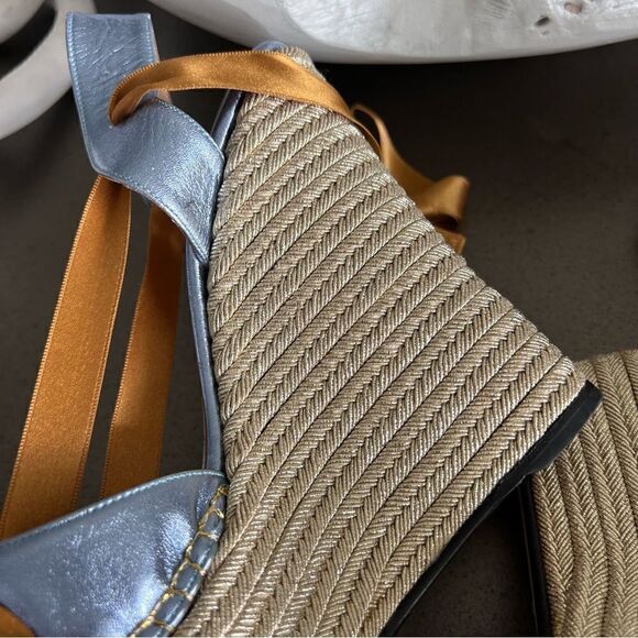 GUCCI Lilibeth leather espadrilles Size 40 - Picture 8 of 15